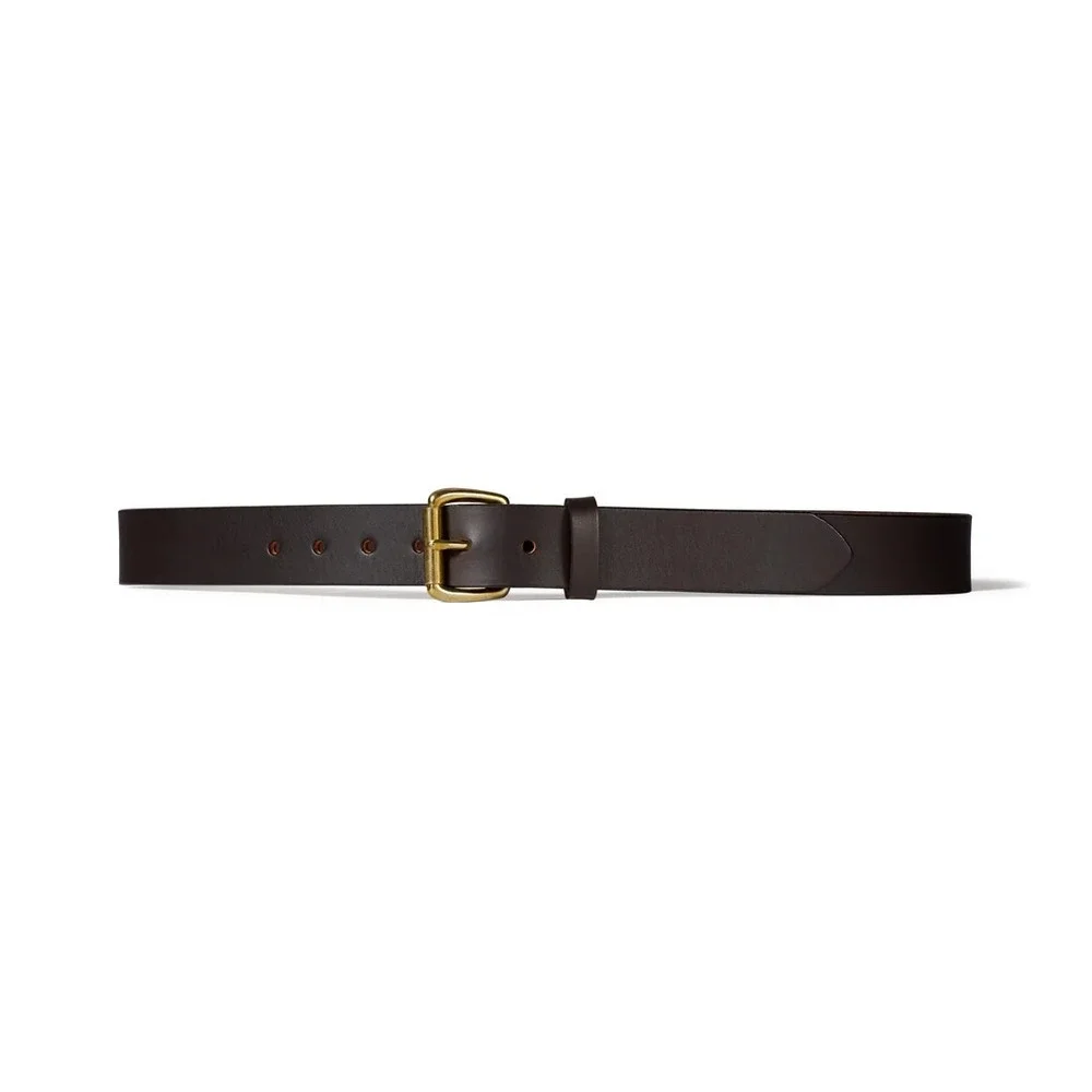Filson Bridle Leather Belt Mens 30 Brown USA Heritage Workwear Rugged Classic